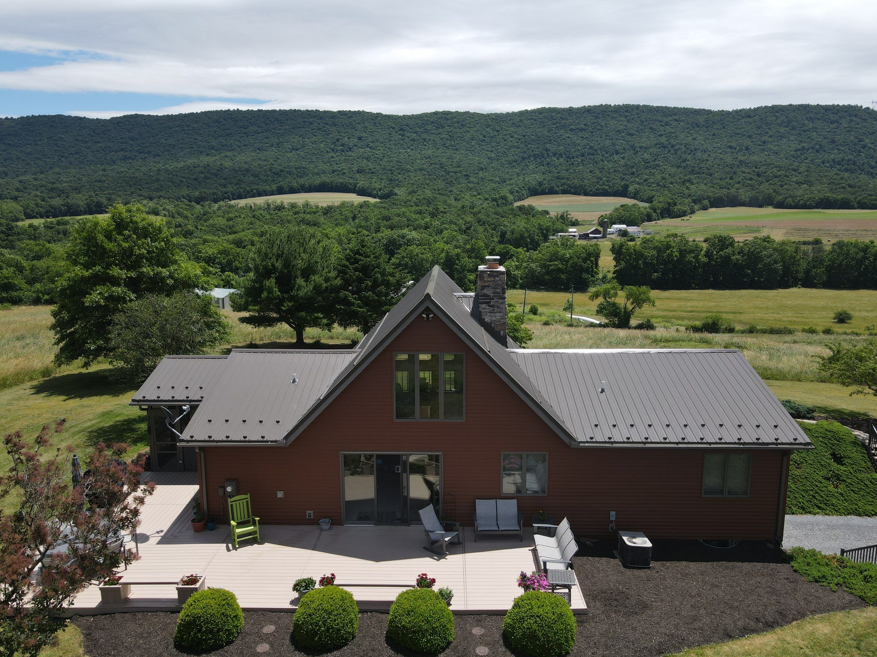 Everlast Azm Matte Bronze by Teflon Roofing