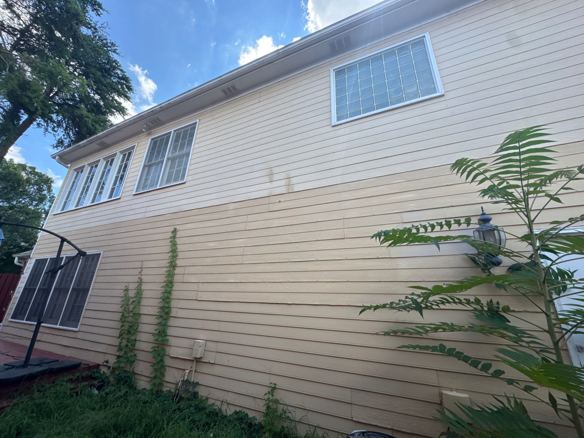 Exterior Siding and Trim Painting for Atlanta Two-Story Home by Swift Home Renovations