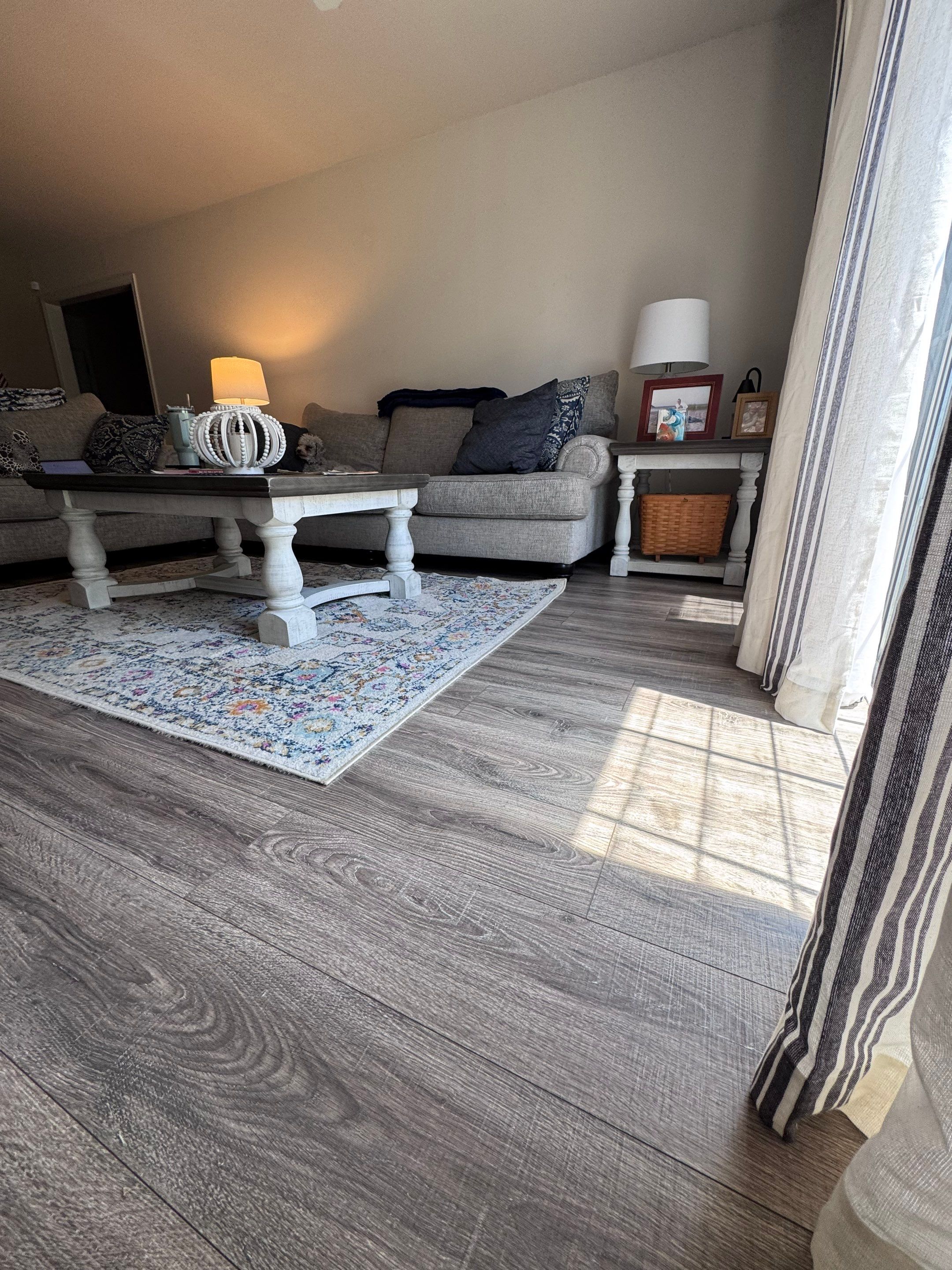 Luxury Vinyl Plank Flooring Installation In Leesburg by Ridge Armor Renovations
