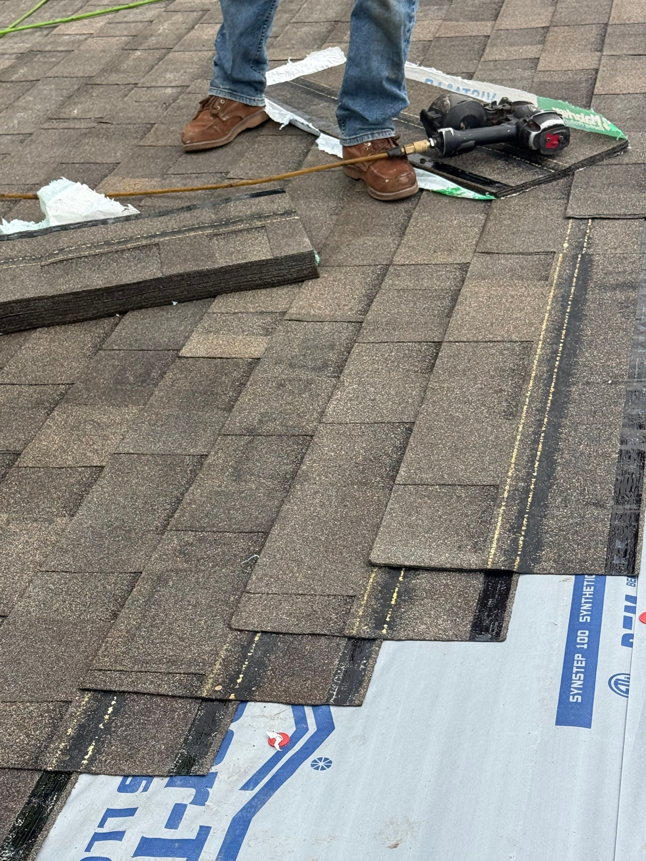 Malarkey Vista Shingle install in high wind neighborhood. by Weather-Tite Exteriors LLC