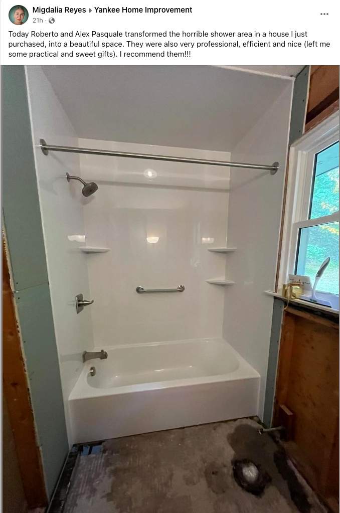 Tub Replacement in Suffield, CT  by Yankee Home Improvement