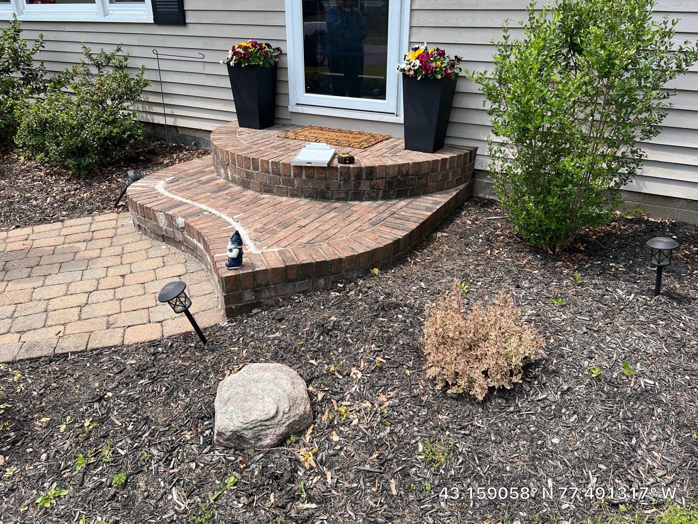 Broom Finish Walkway  by NG Masonry & Construction LLC