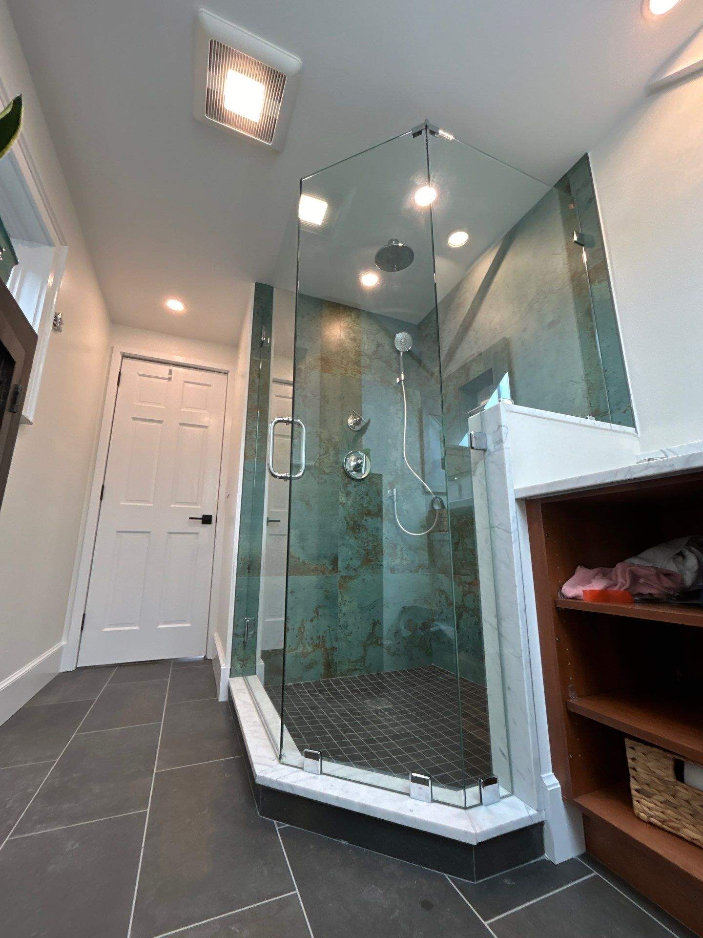 Multiple Frameless Showers by Cheshire Glass Company