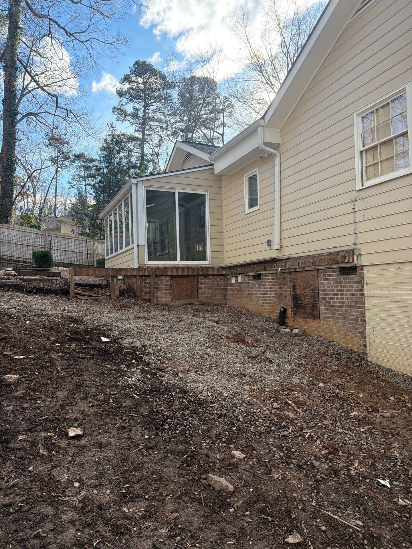 New Deck Construction & Site Improvements by Billy Weatherspoon Contractor