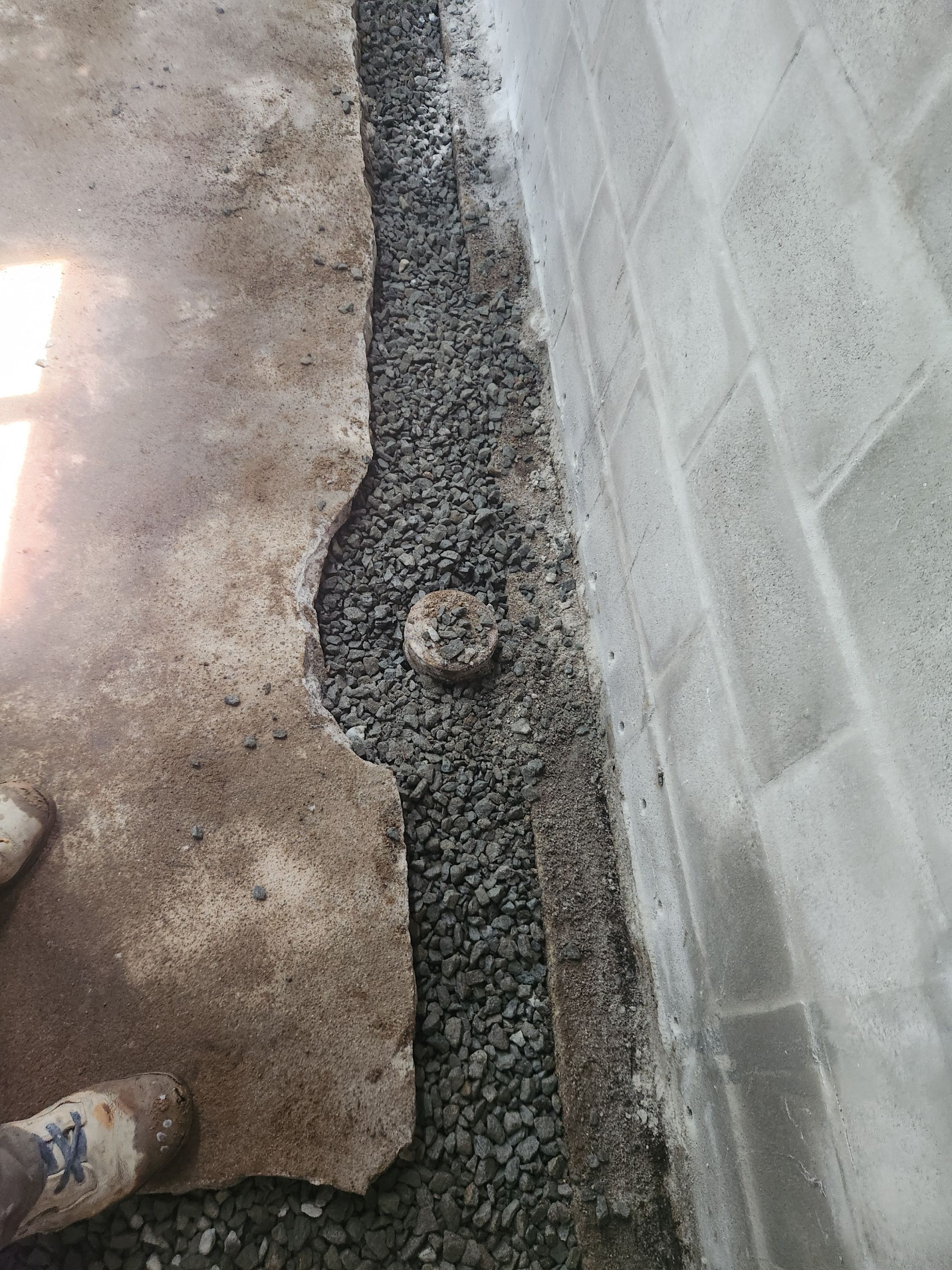 Interior French Drain Boonton NJ by Pure Service Pro, LLC 