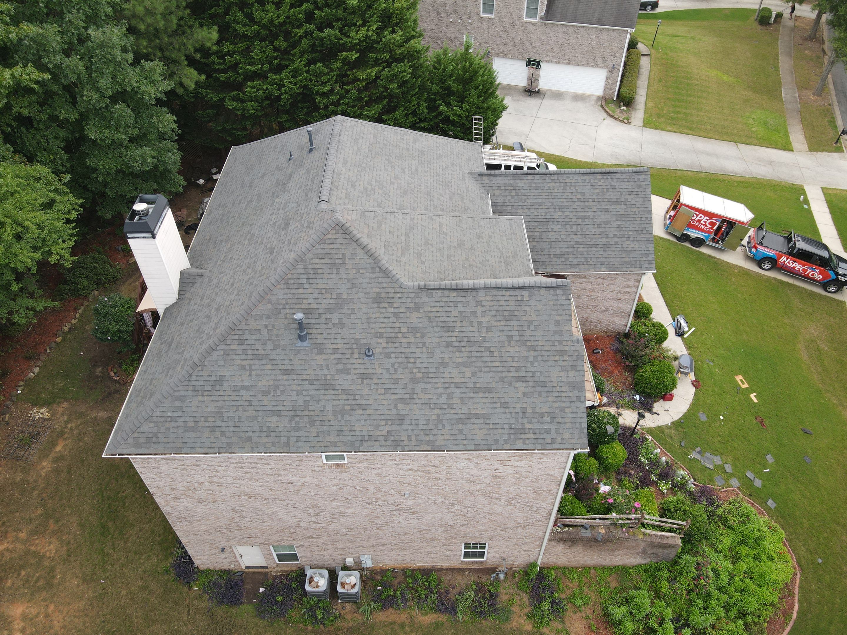 Residential Roofing Installation using Owens Corning by Inspector Roofing and Restoration