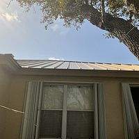 24ga 1.5" Snap-Lock Sierra Tan by Total Roofing System The Metal Roof Experts
