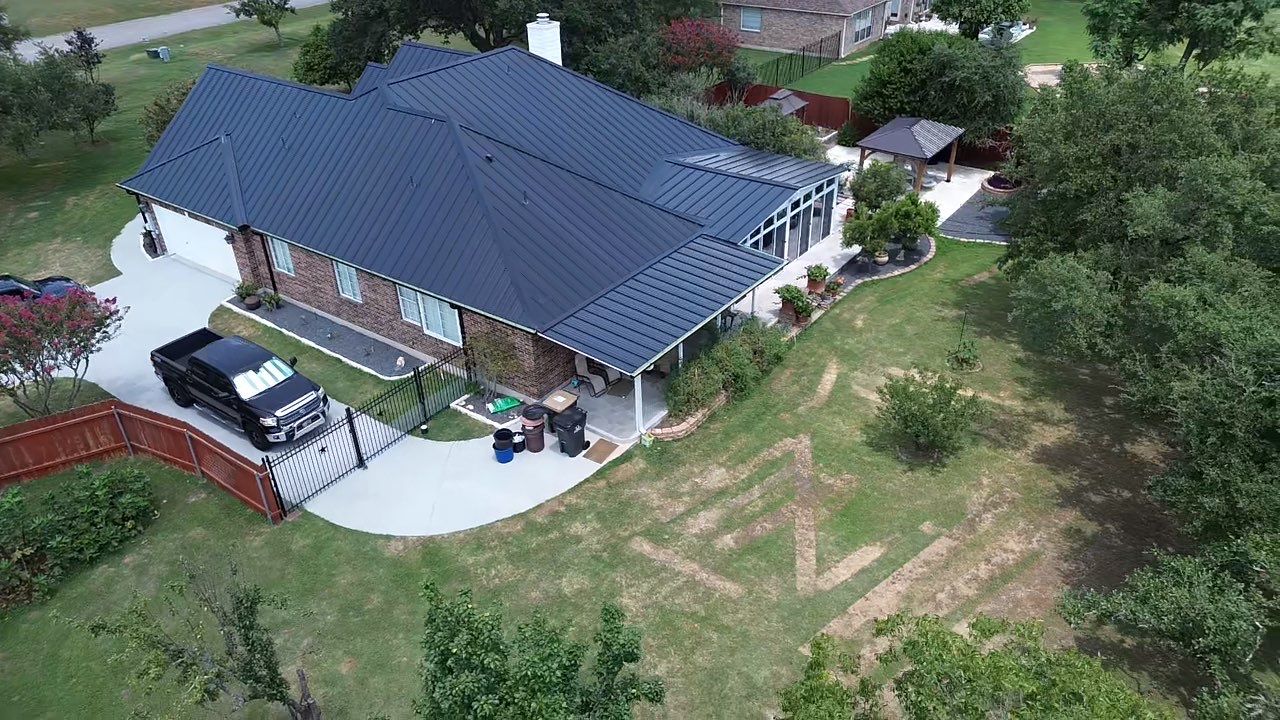 Matte Black - L&A Metals Class 4 UL 2218 Standing Seam Metal by RoofsOnly.com