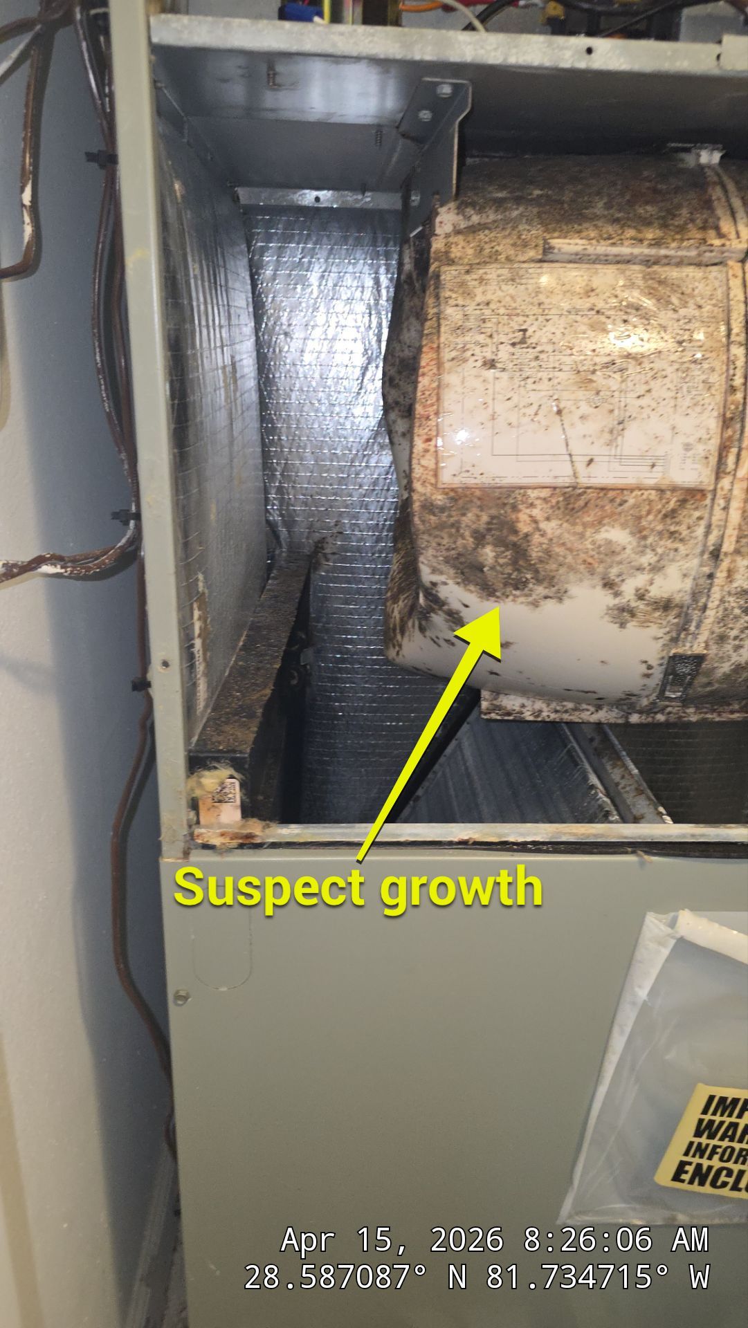 Air Duct Bath Fan Cleaning in Clermont by Hygienic Air, Inc