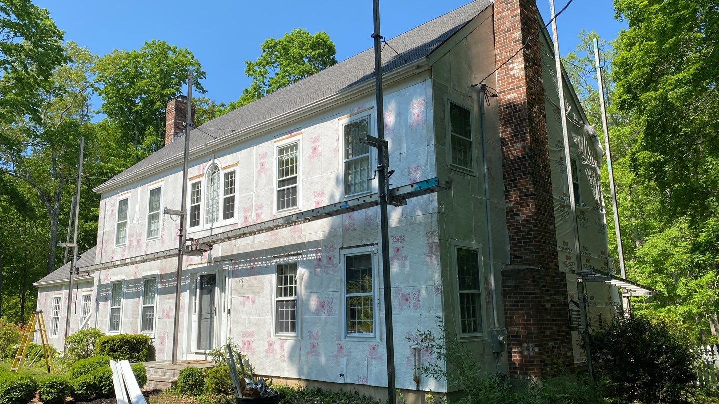 Siding Installation using certainteed monogram 4" double 4 by A Plus Exterior
