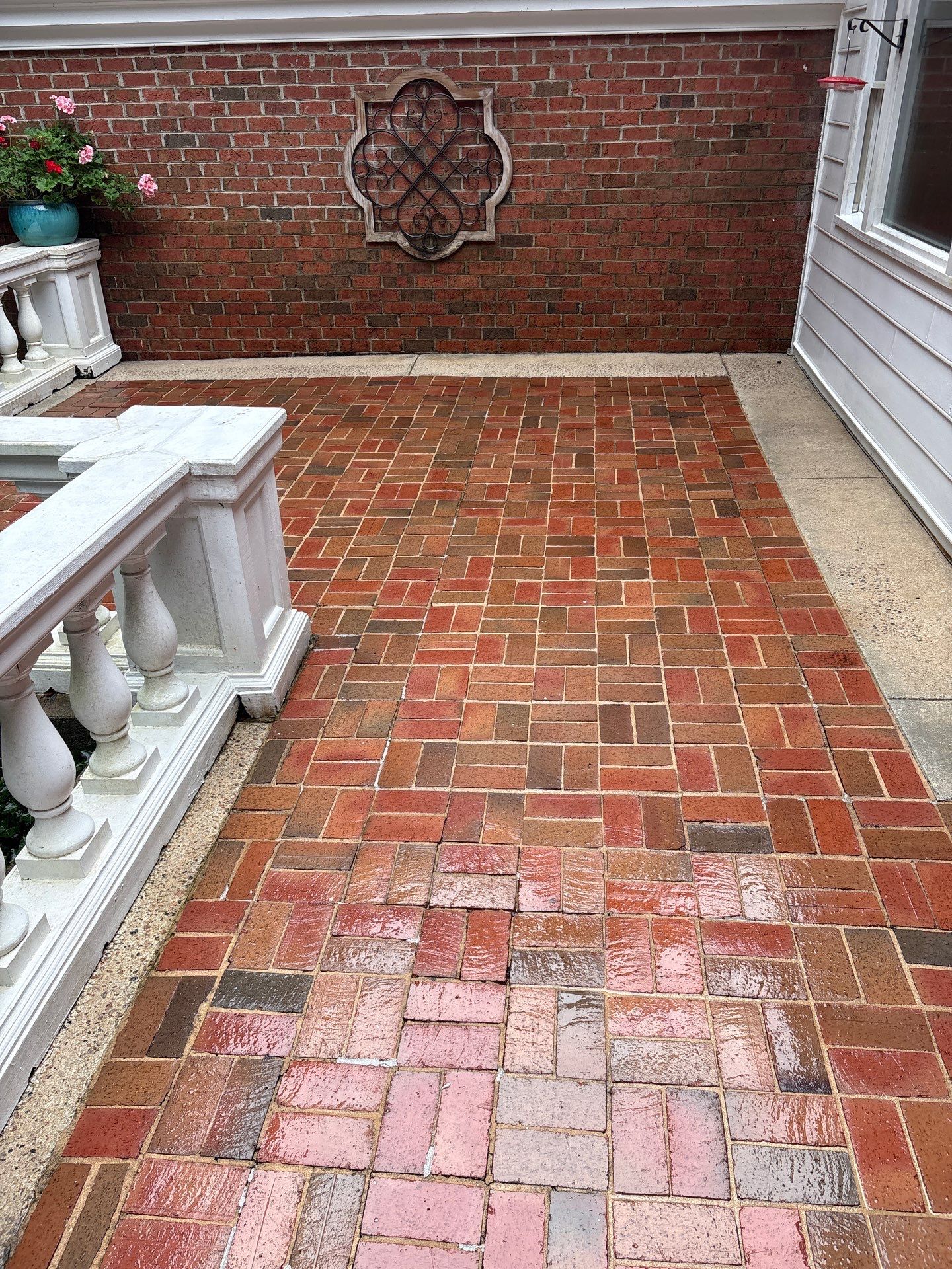 paver patio using Concrete Sealant by DuraSeal