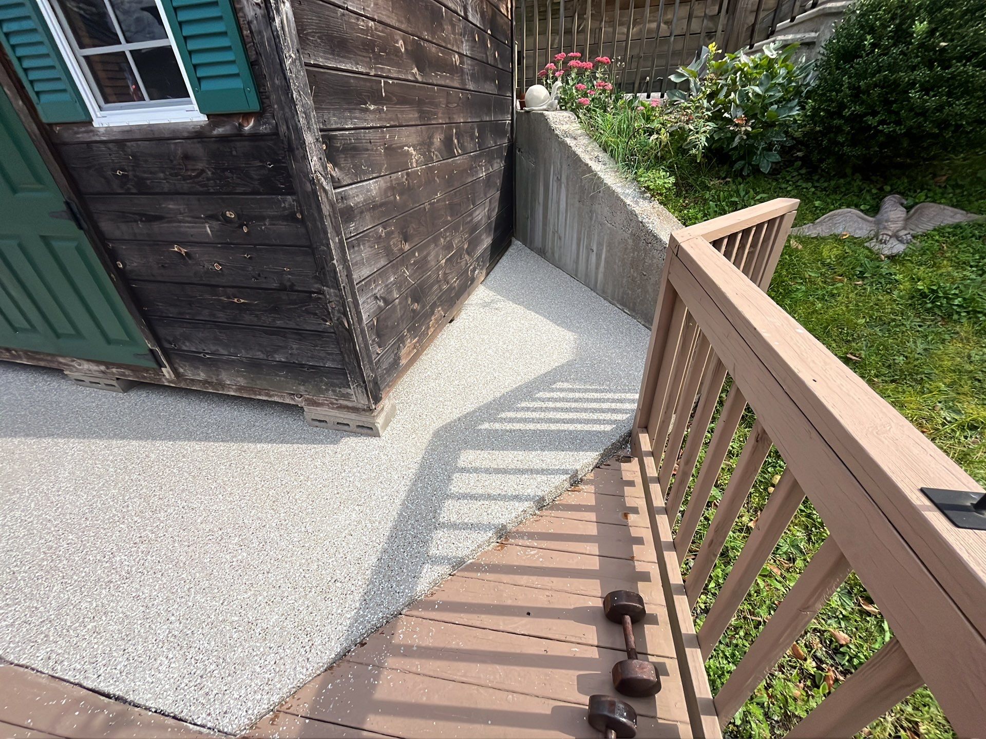 Patio & Steps in Tyngsborough, MA 01879 by Symphony Concrete Coatings