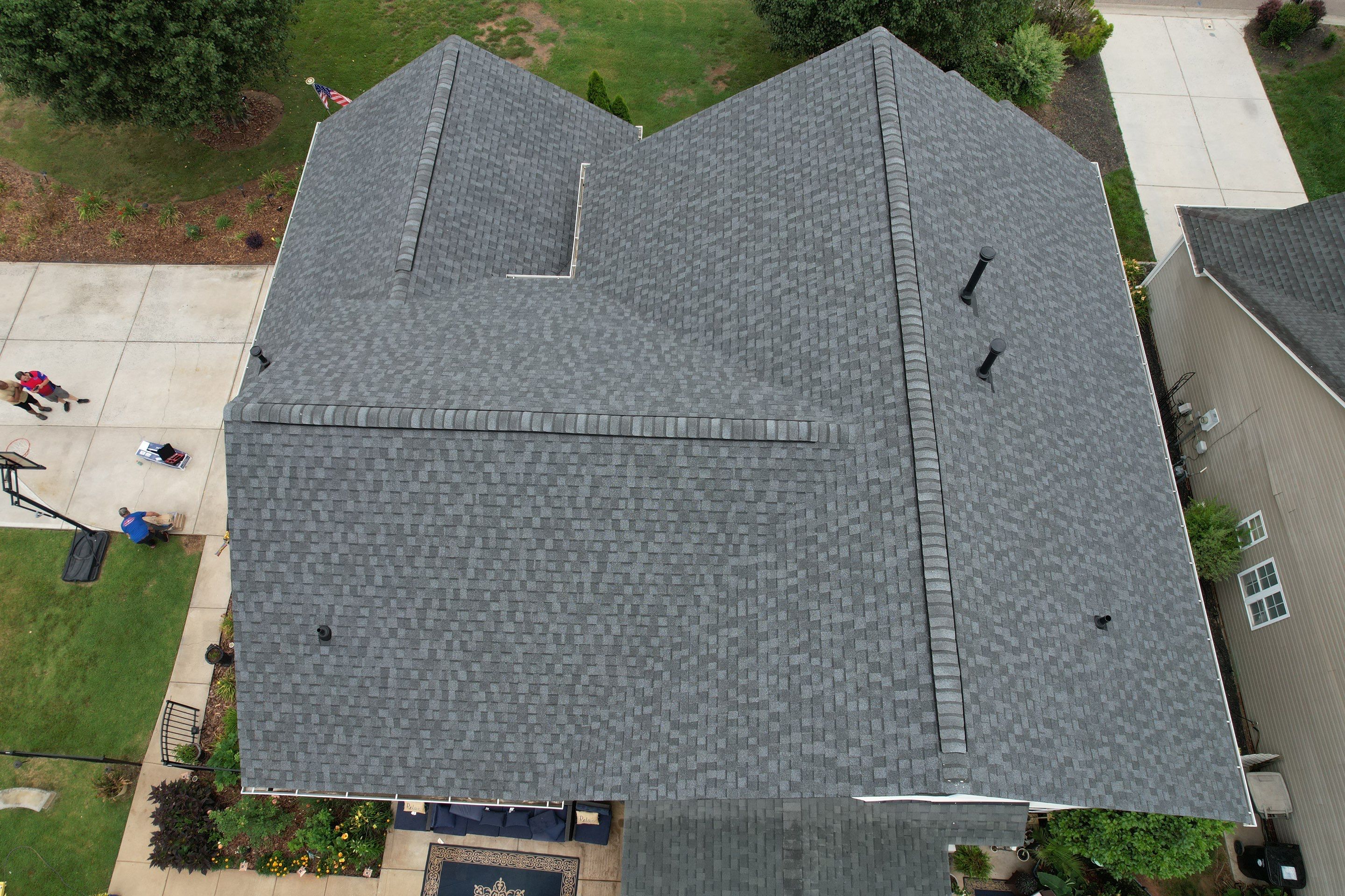 Roof had wind damage all over by Best Roofing Now LLC