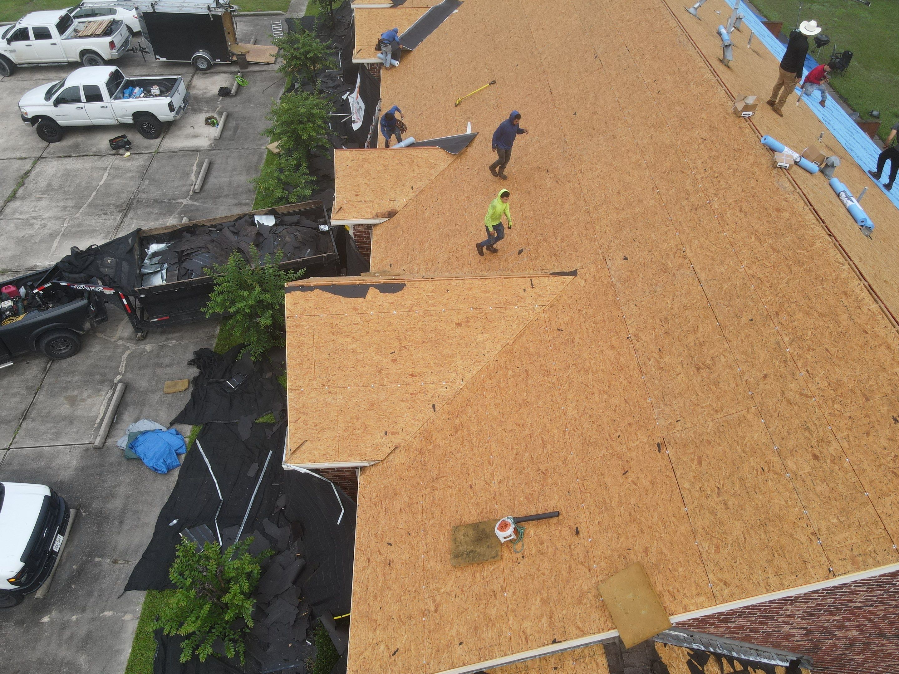 Commercial Roofing Installation using Malarkey Vista Impact Resistant by Roof Concepts Construction