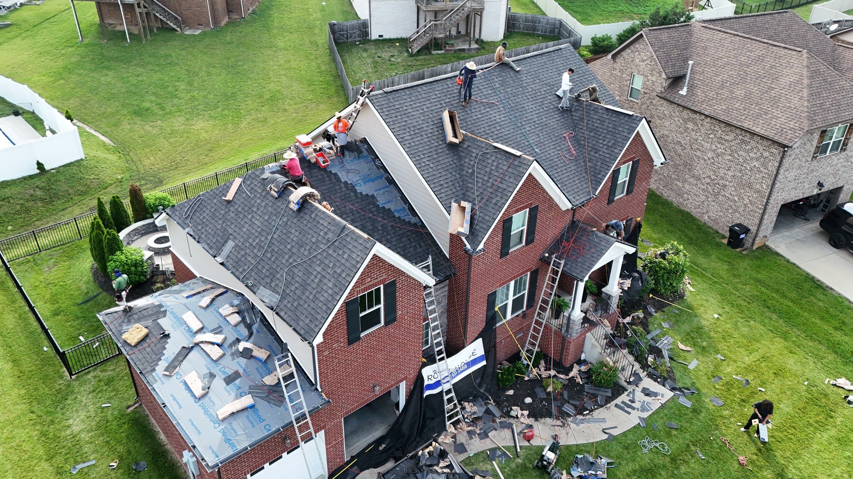 Espresso Re-Roof by Royal House LLC
