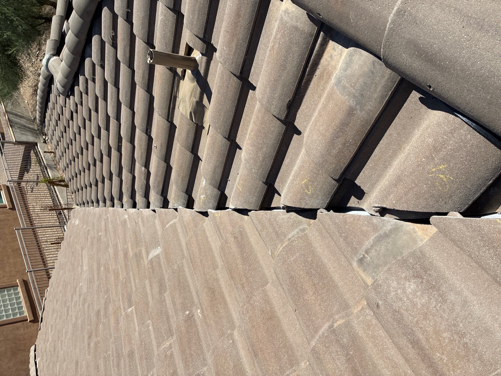 Residential Roof Install using Concrete Tiles in Scottsdale, Arizona by Weather-Tite Roofing