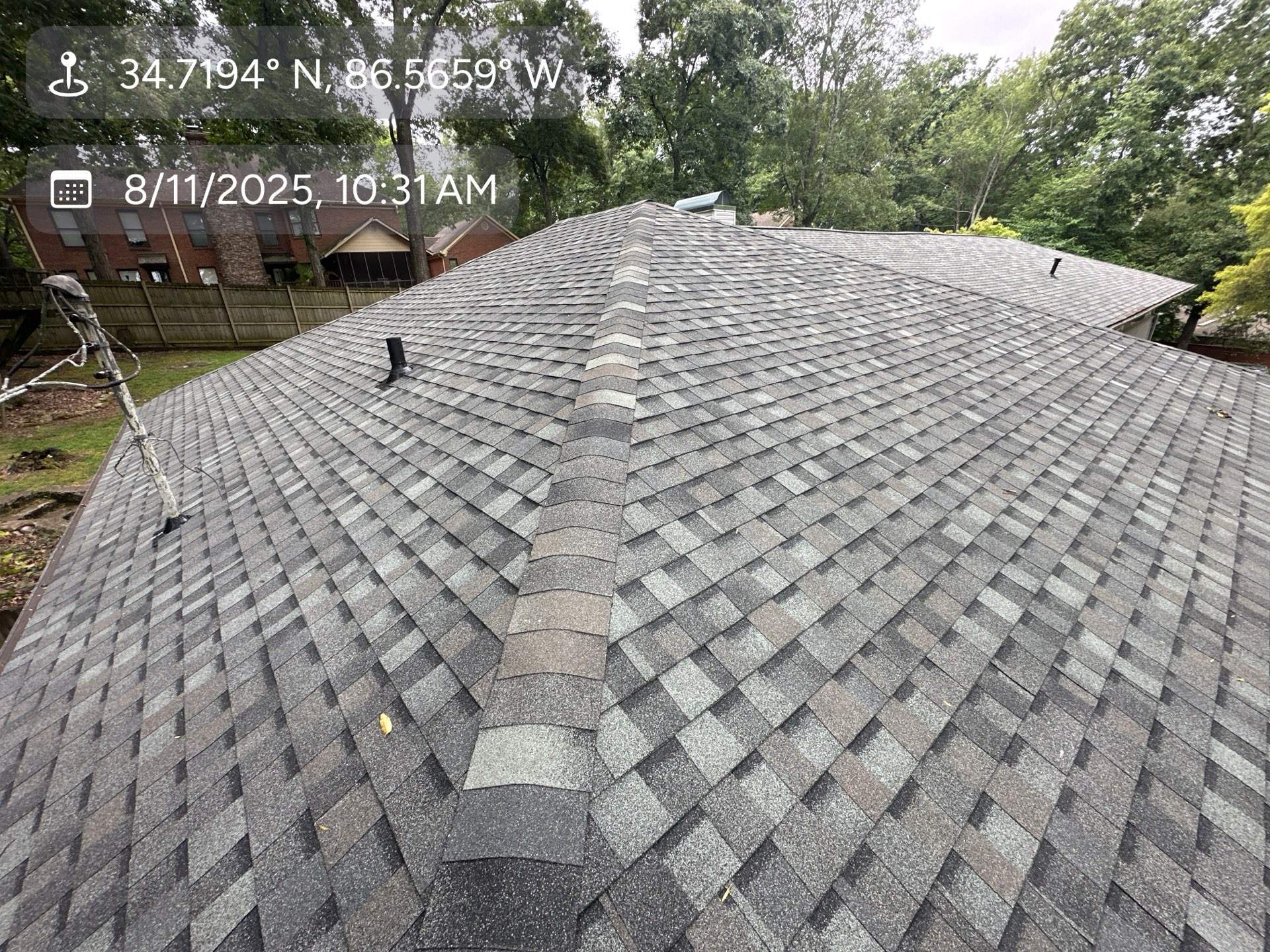 Project in Huntsville by BayCo Roofing