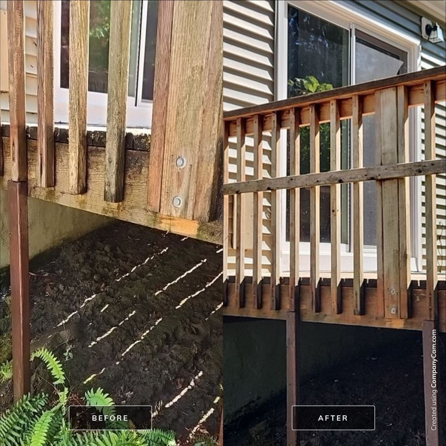 Driveway Repair using Pressure washing no chemicals by Willamette Outdoor Wash LLC