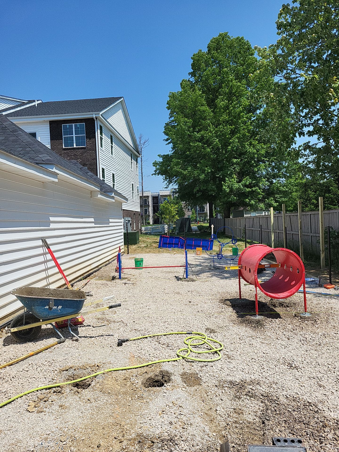Commercial Fairmont Apartments Pet Park and Agility Course Installation in Westerville by Southwest Greens Midwest