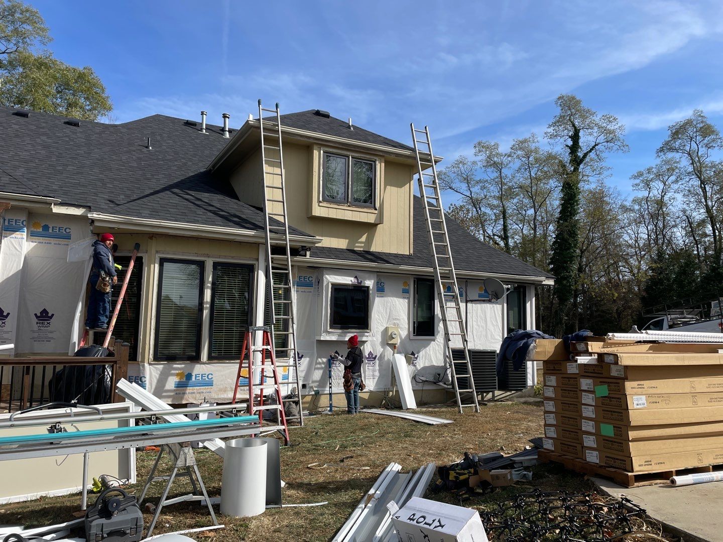 Complete Home Makeover  by EEC  Windows, Siding & Roofing 