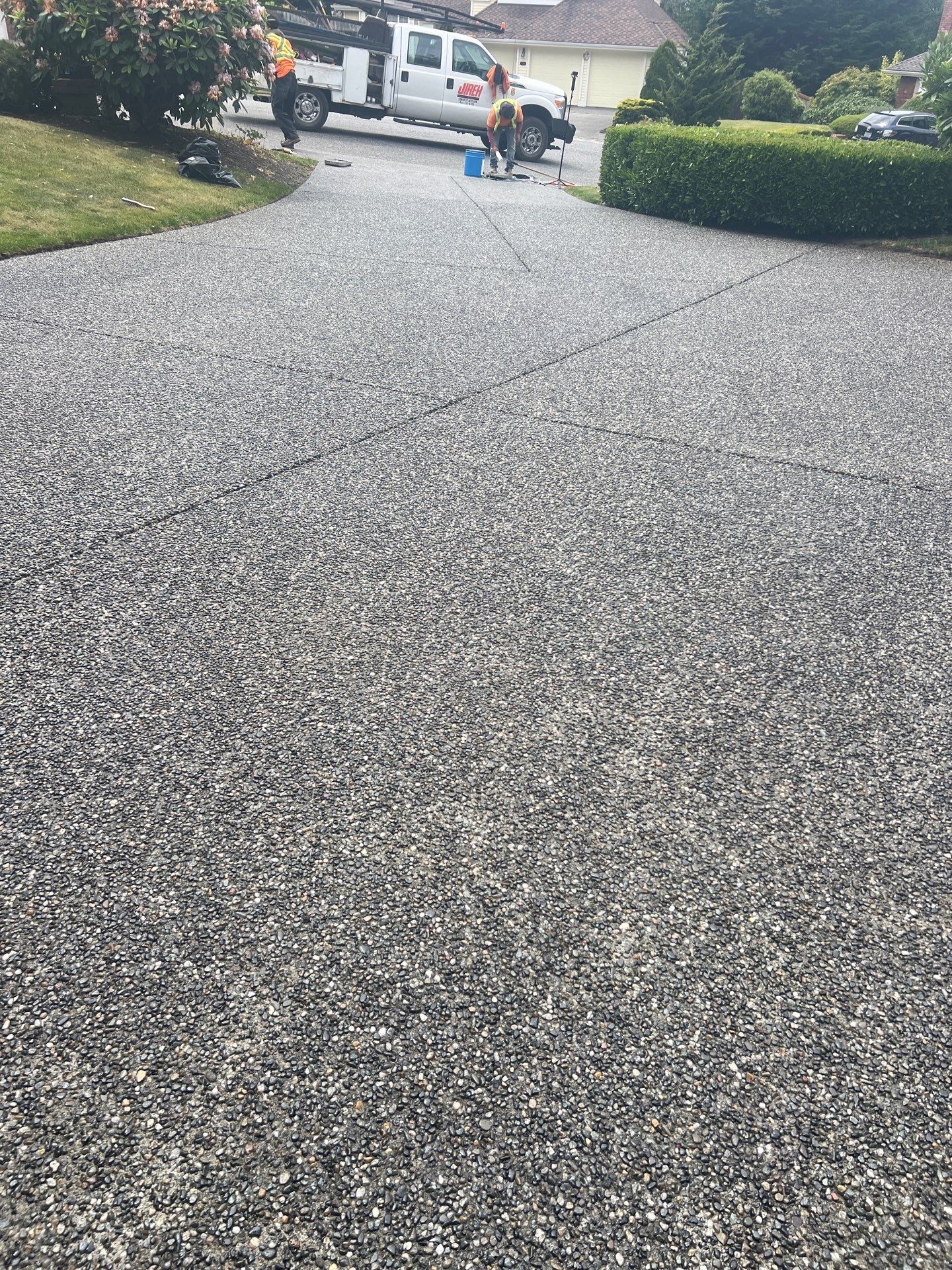 Concrete Driveway Patch Repair & Sealer | Mukilteo  by Jireh Asphalt & Concrete Inc 