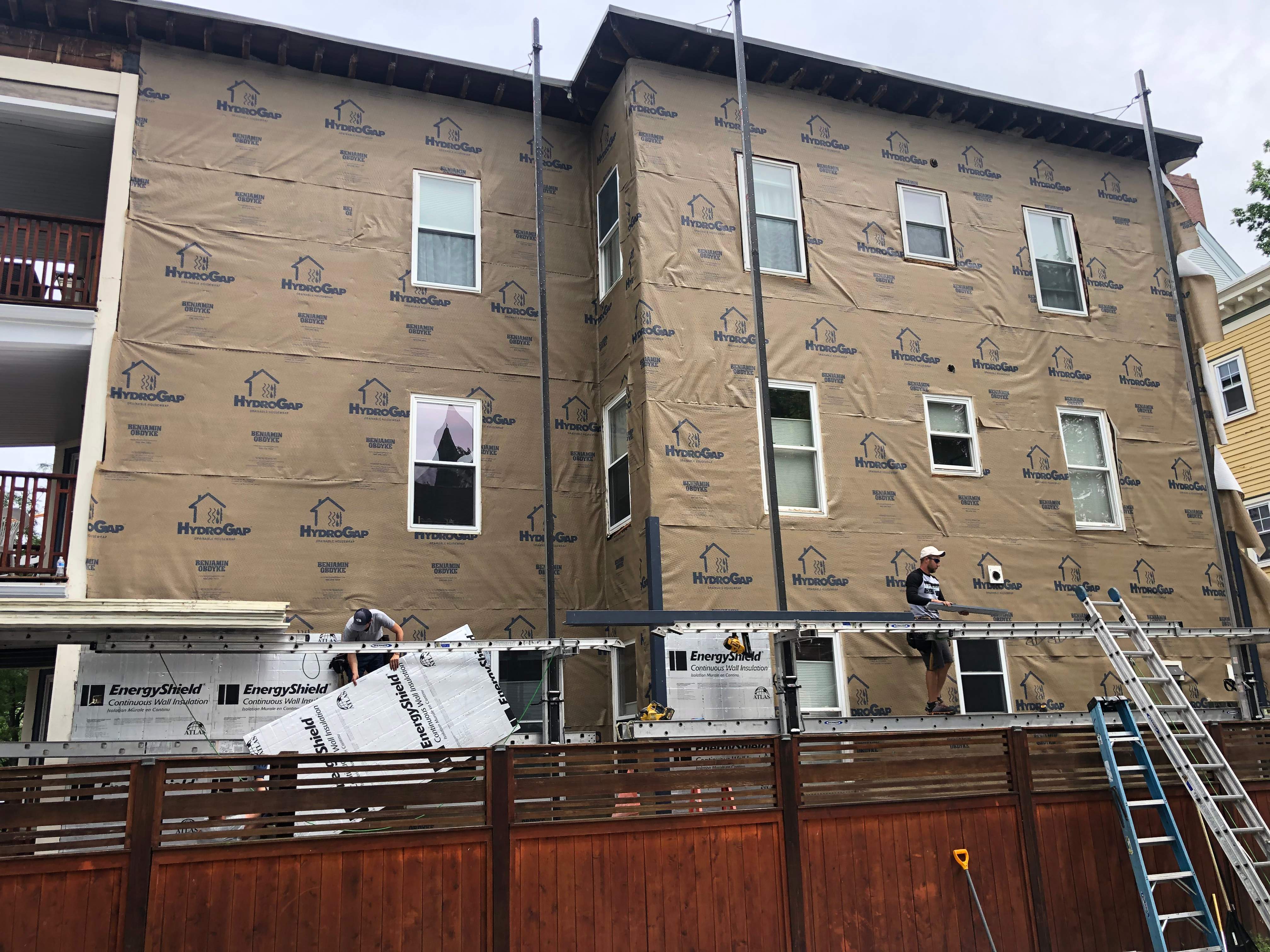 Siding Installation using James Hardie by UBrothers Construction