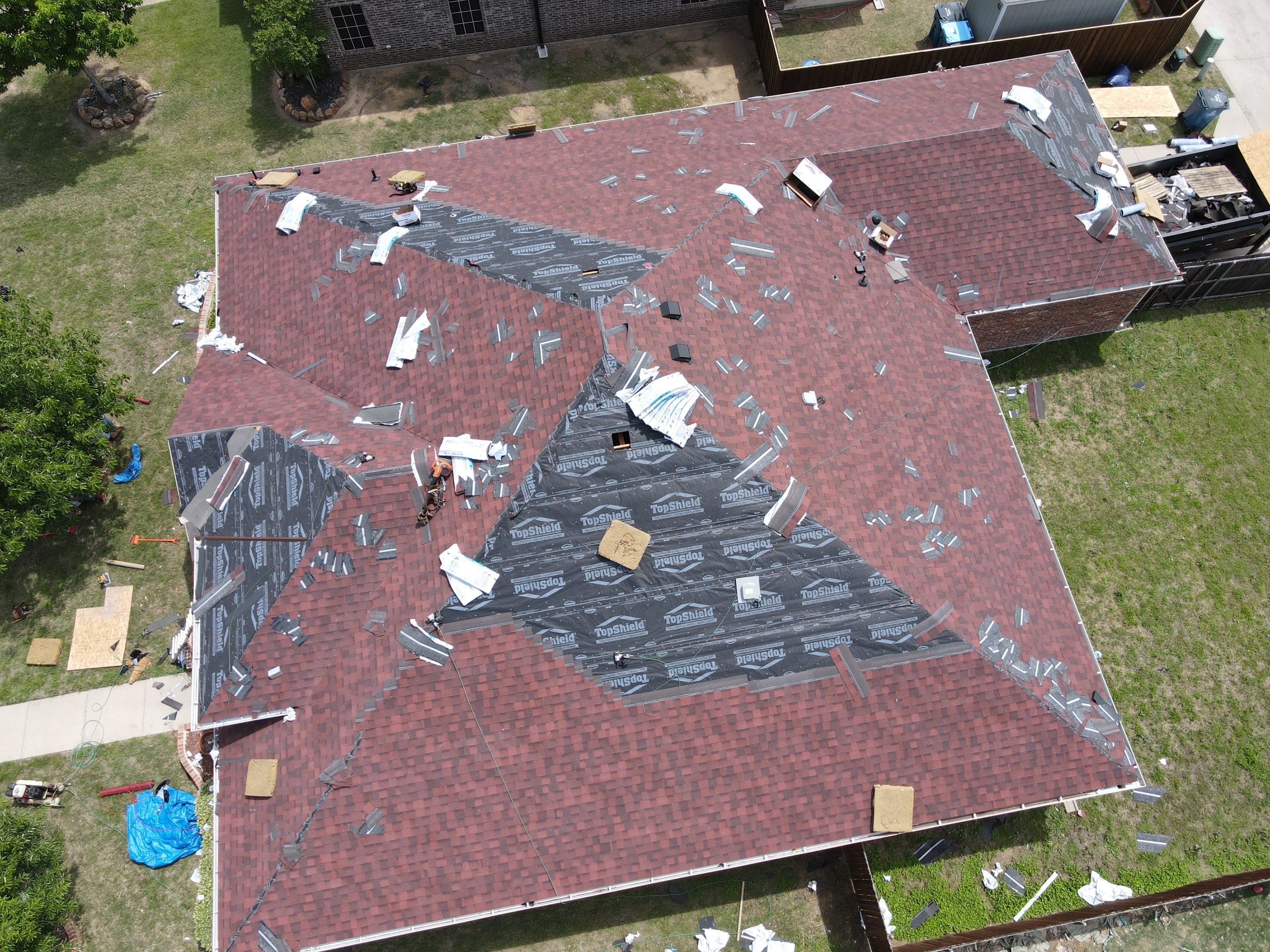 Residential Roofing Installation and Shingle Replacement in DeSoto, Texas by Berry Good Roofing
