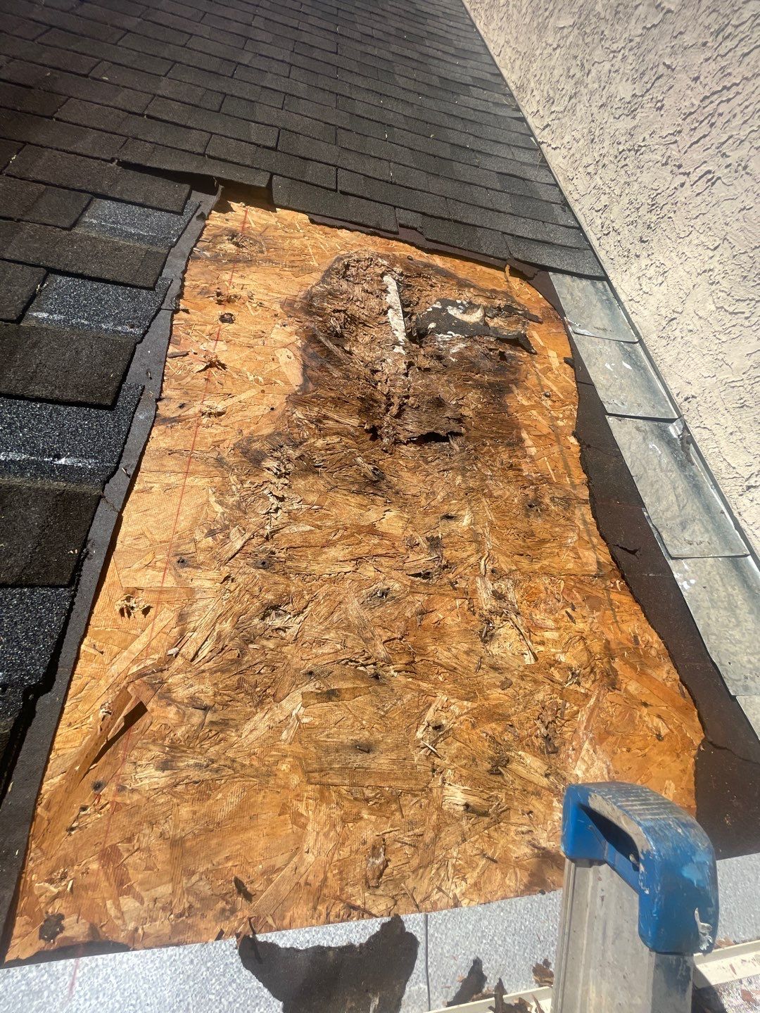 Repair with a 12-month warranty.  by Georgia Roof Advisors