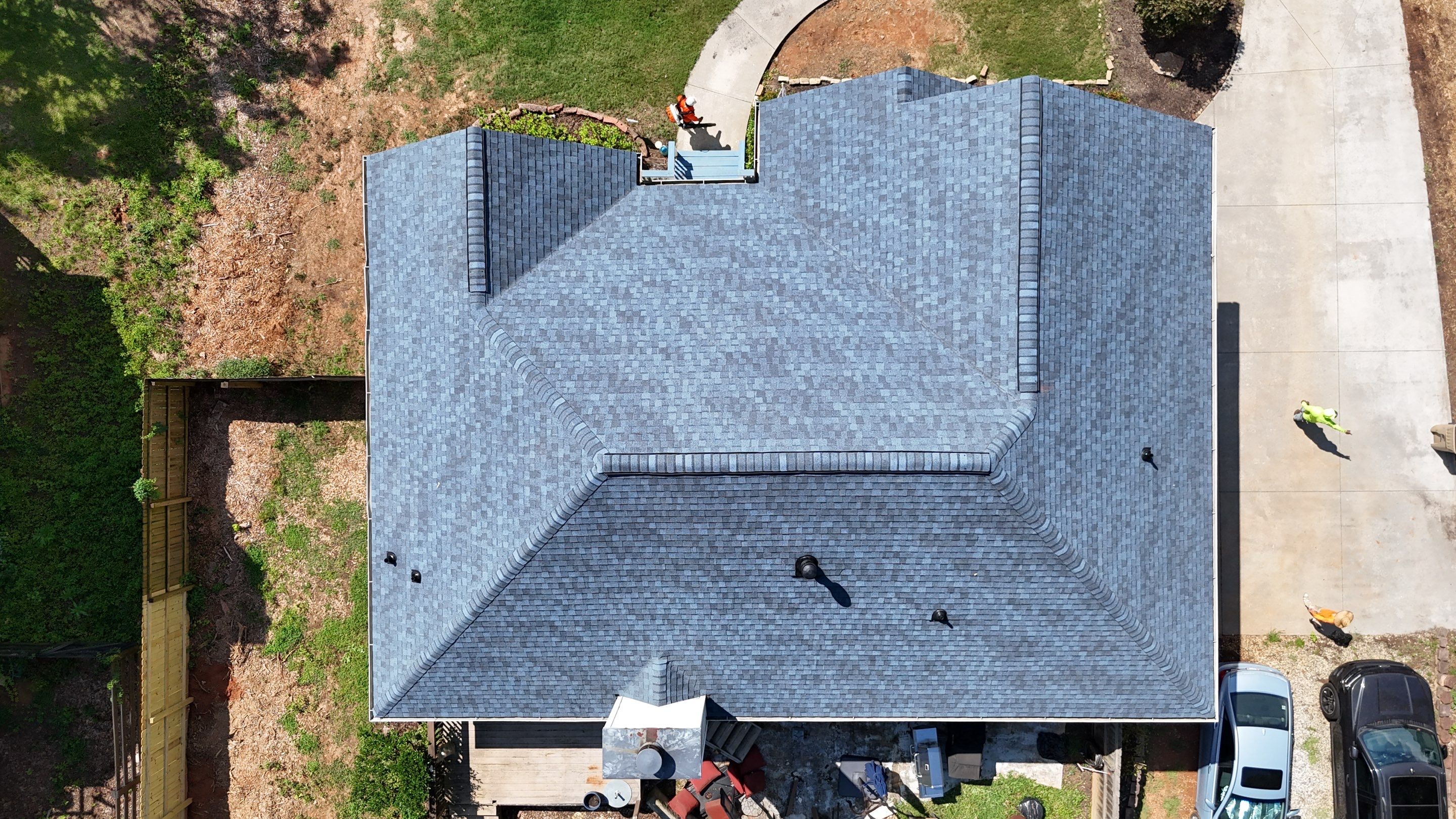 Cumming, GA Roof Replacement, CertainTeed Landmark Pro Coastal Blue by Reset Roofing