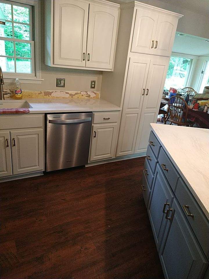 High End Kitchen Cabinet Painting by Ryan Amato Painting LLC and Lehigh Valley Epoxy