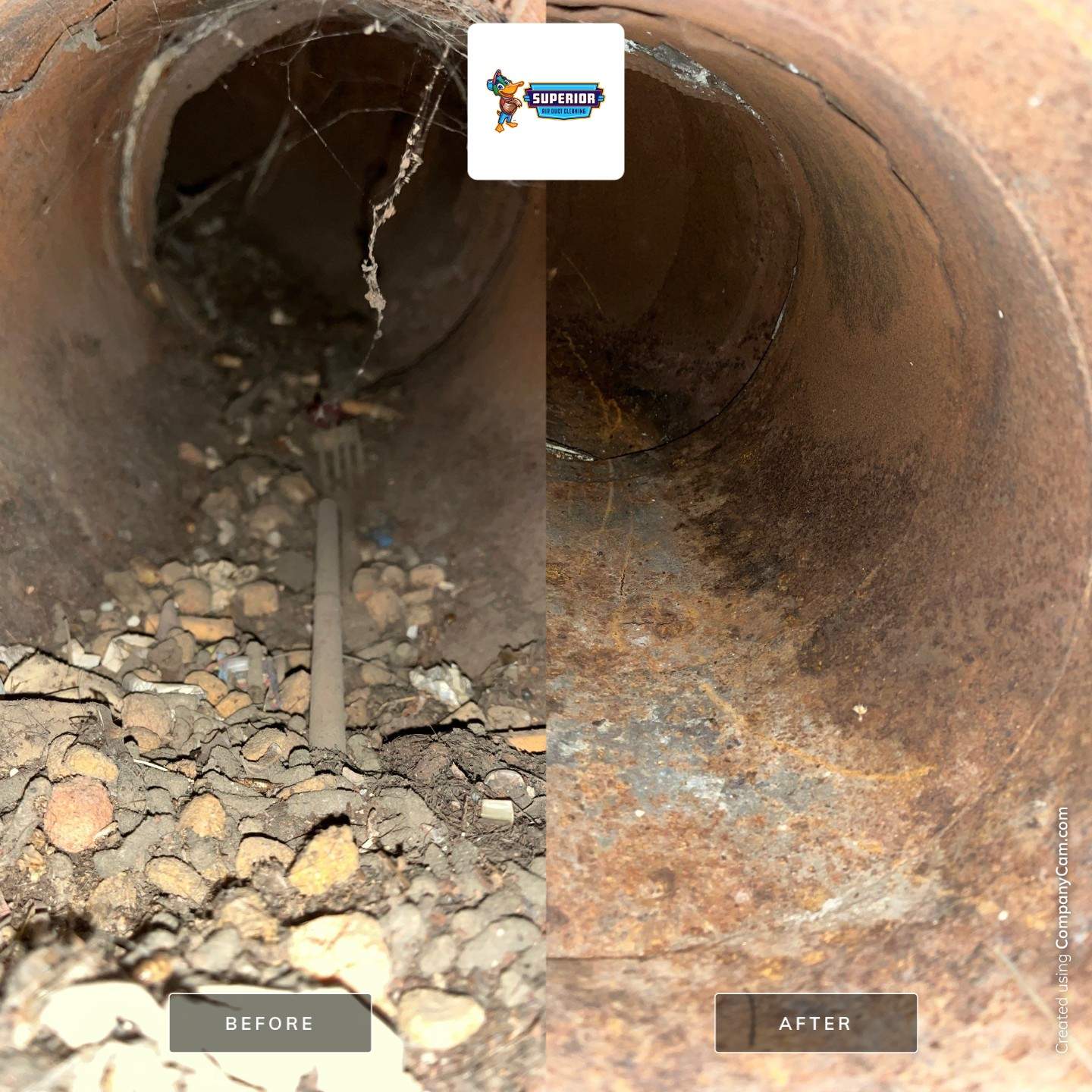 Air Duct Cleaning With a Vacuum Truck in Youngstown, OH by Superior Air Duct Cleaning