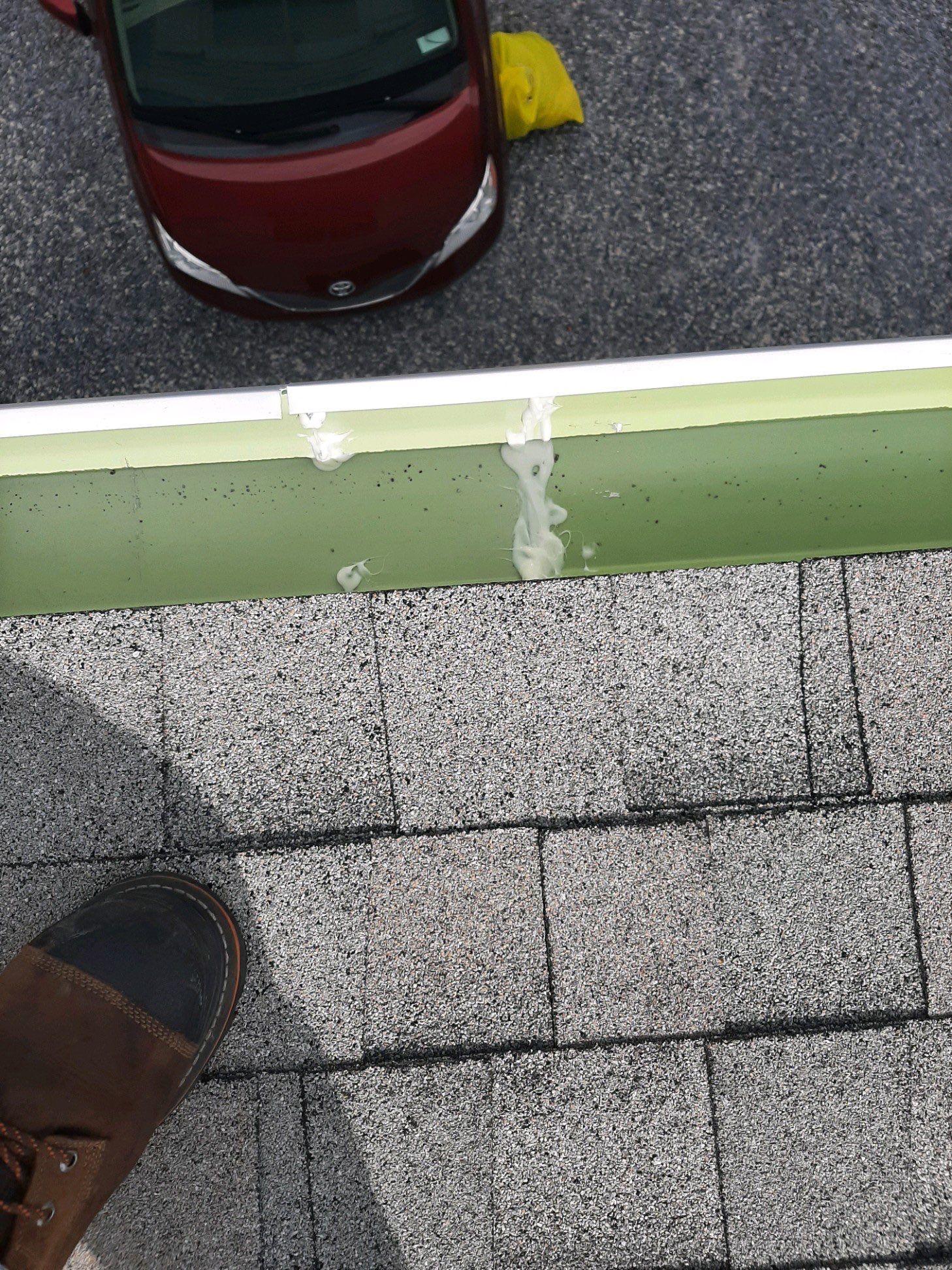 Gutter Installation using K-Style Seamless Gutters by Gutter Professors