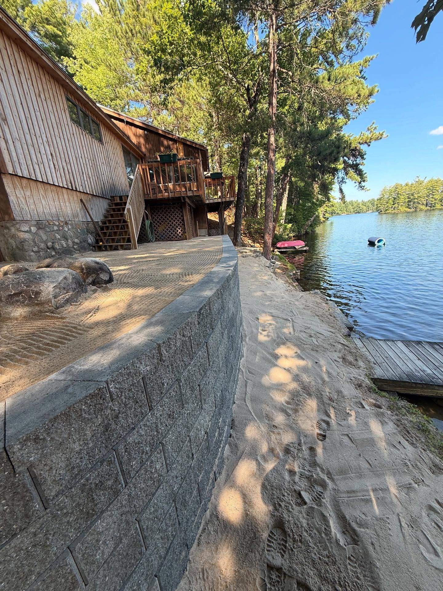 Project in Wakefield by RD outdoor Landscape Services