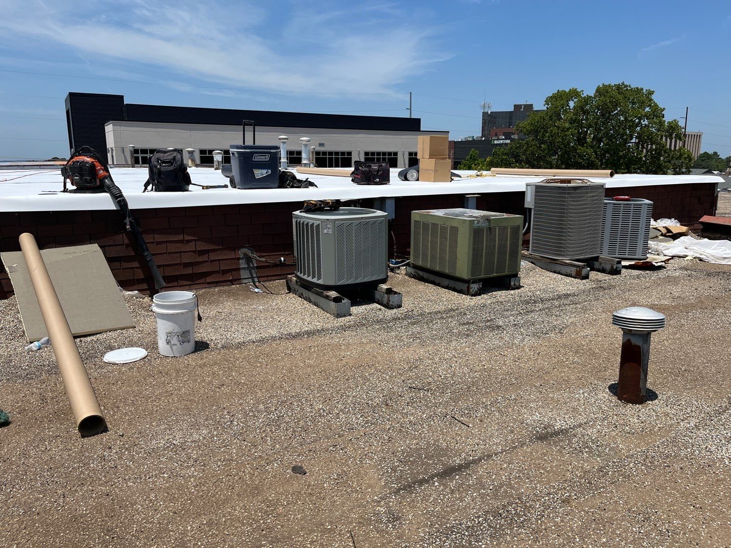 TPO Project in Tulsa by Decor Roofing & Restoration