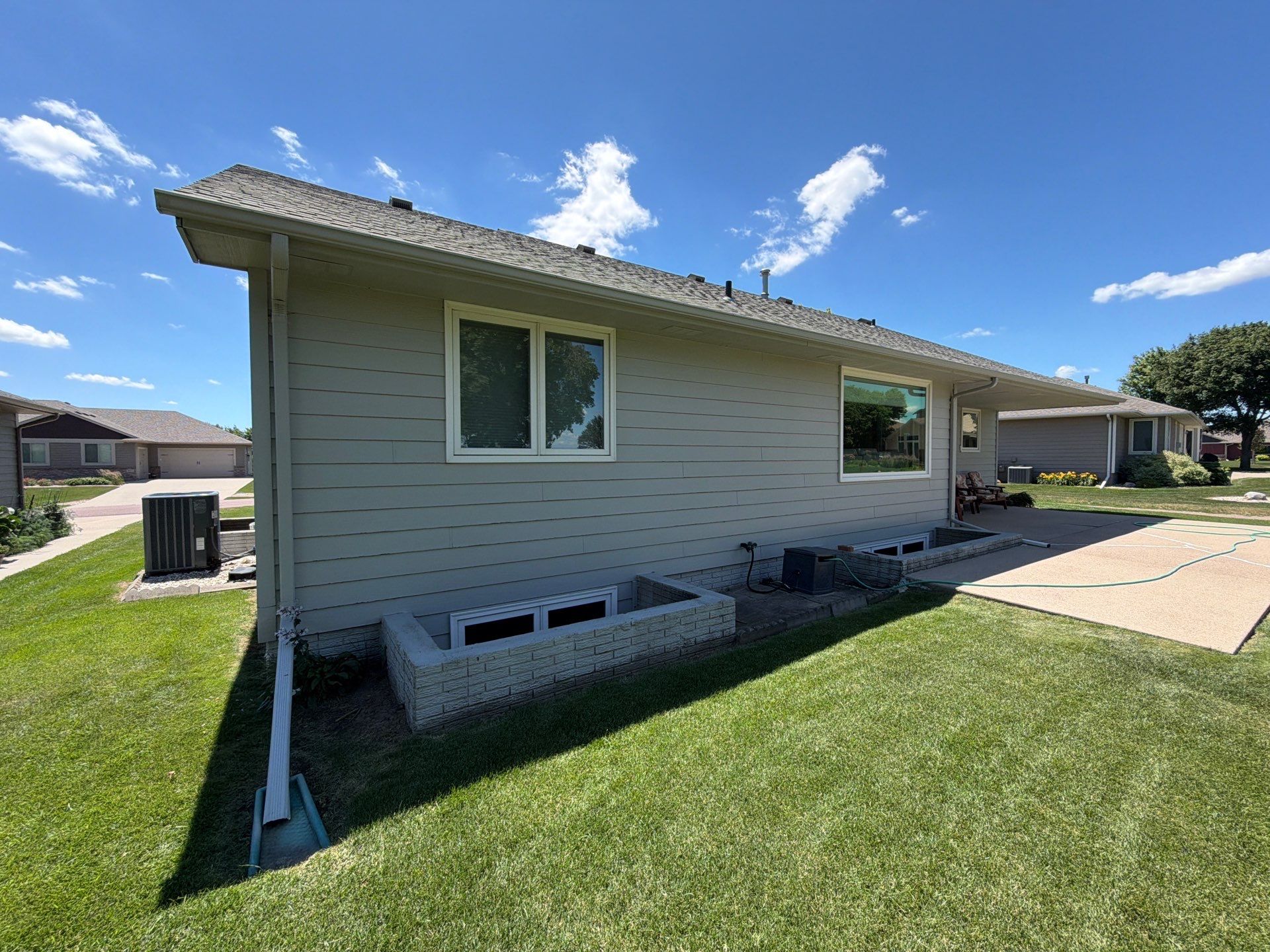 Full Exterior Painting and Siding Refresh in Hartford by Select Painting, Coatings & Garage Cabinets