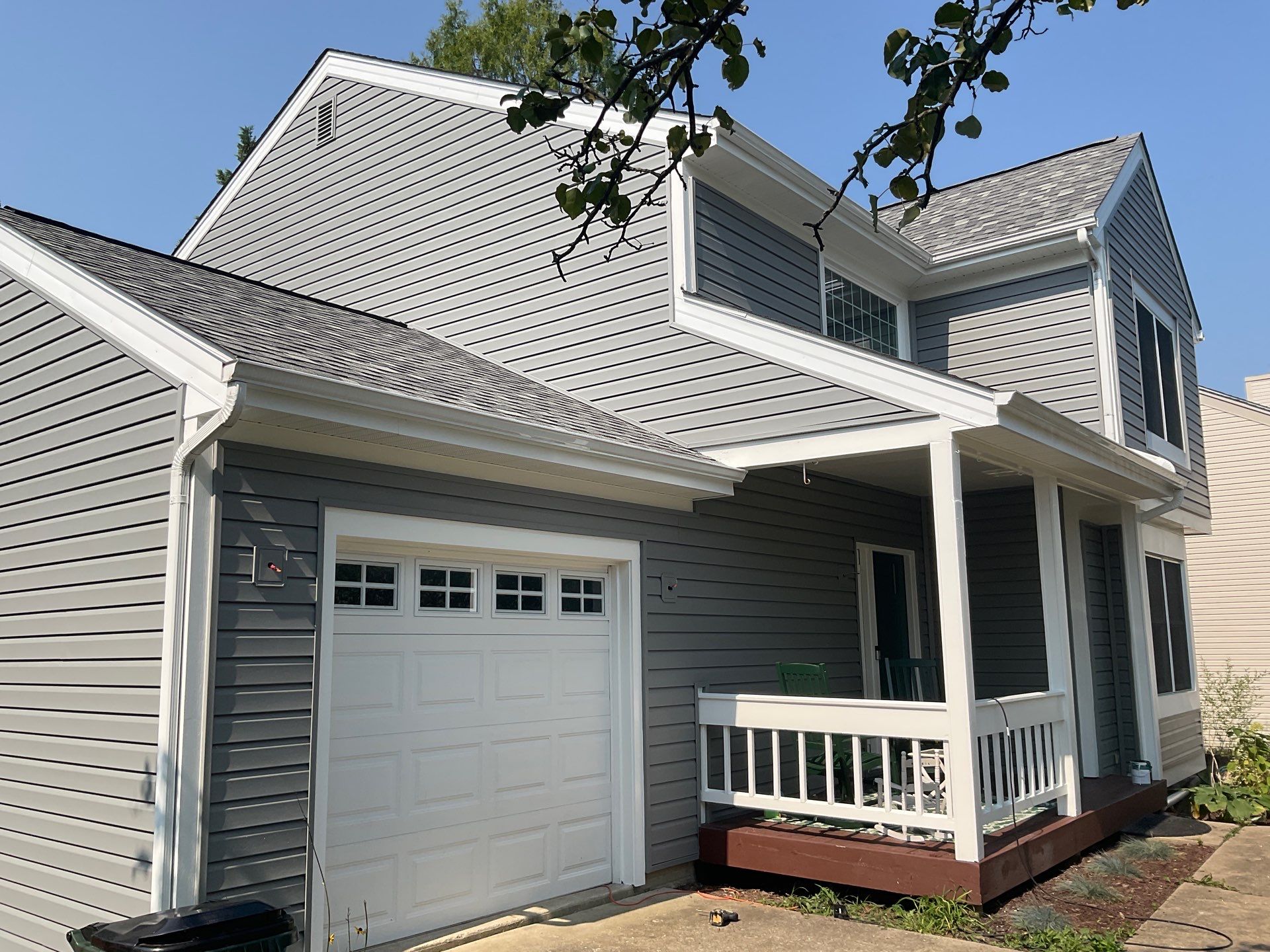 New Prodigy siding with One-piece insulated siding system & Exterior painting   by Alpha Design Services