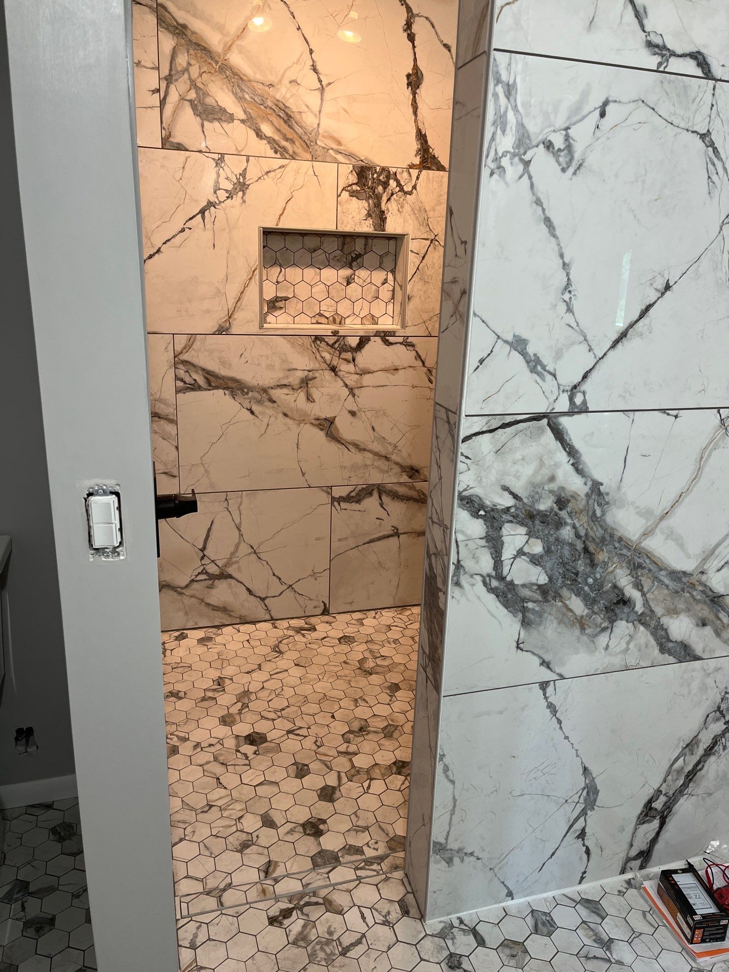 Bathroom in West Des Moines, IA by Blu Ember Properties