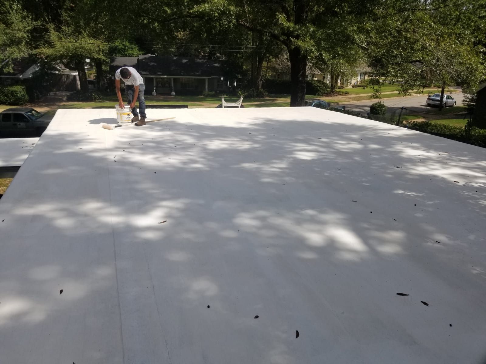 Residential Roofing Installation using Roof Replacement by American Roofing & Construction LLC