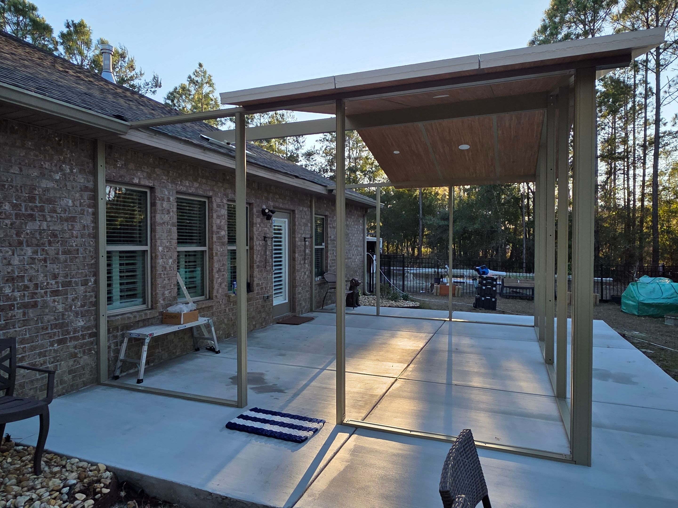 Steelwood Cathedral Screen Room by Titan Sunrooms