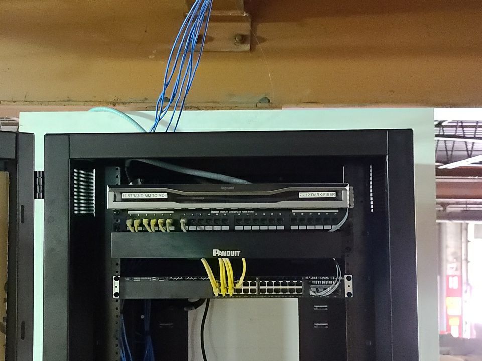 Structure Cable Installation using Cat 6 Cabling & Fiber  by Firmament Solutions