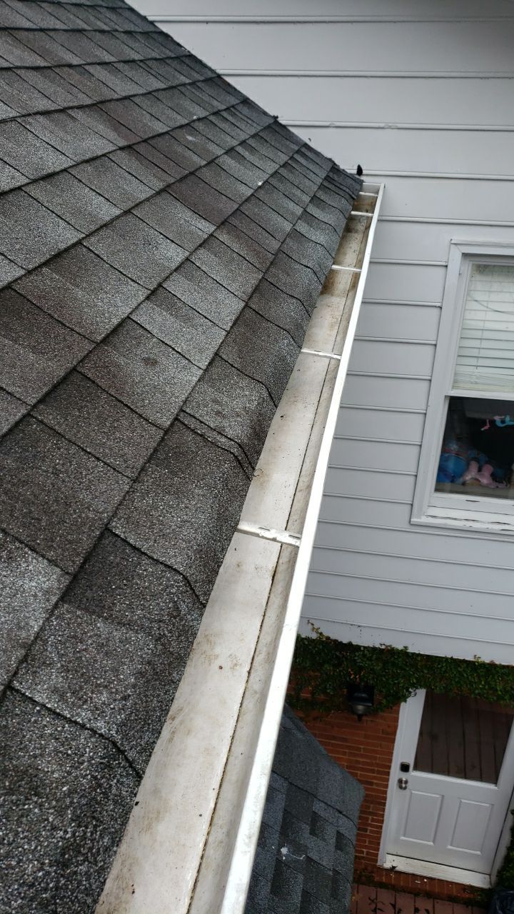 Gutter Cleaning using cleaner by G&H Home Tech Pros LLC