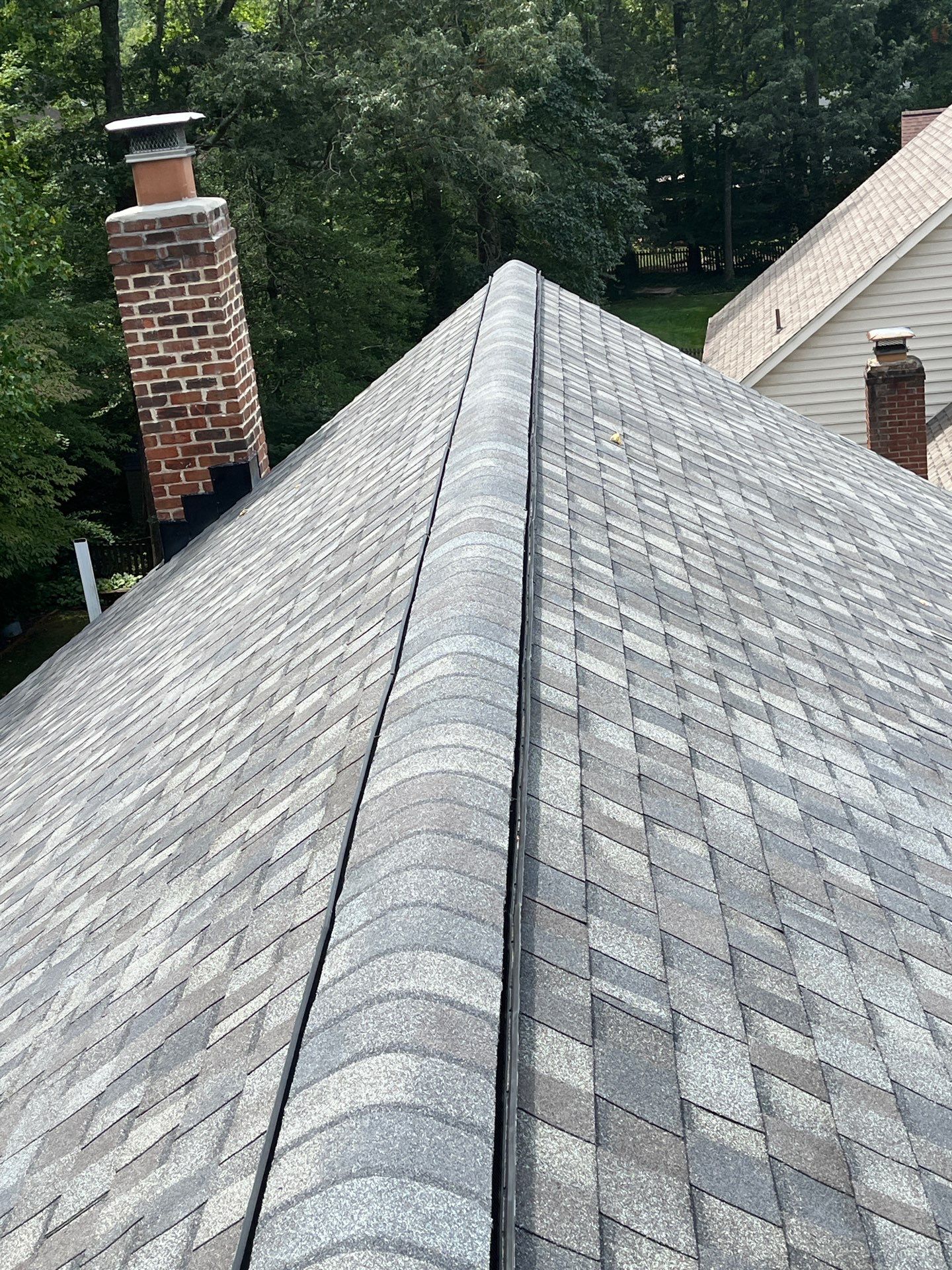 Burke: Residential Roof Replacement with CertainTeed Landmark Pro Designer Shingles in Max Def Driftwood by RM Banning, Inc.