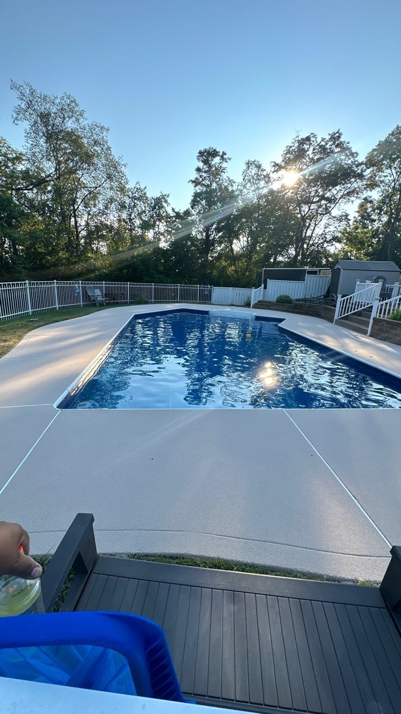 Pool Deck Project in Monroeville by Floors in a Day, Inc