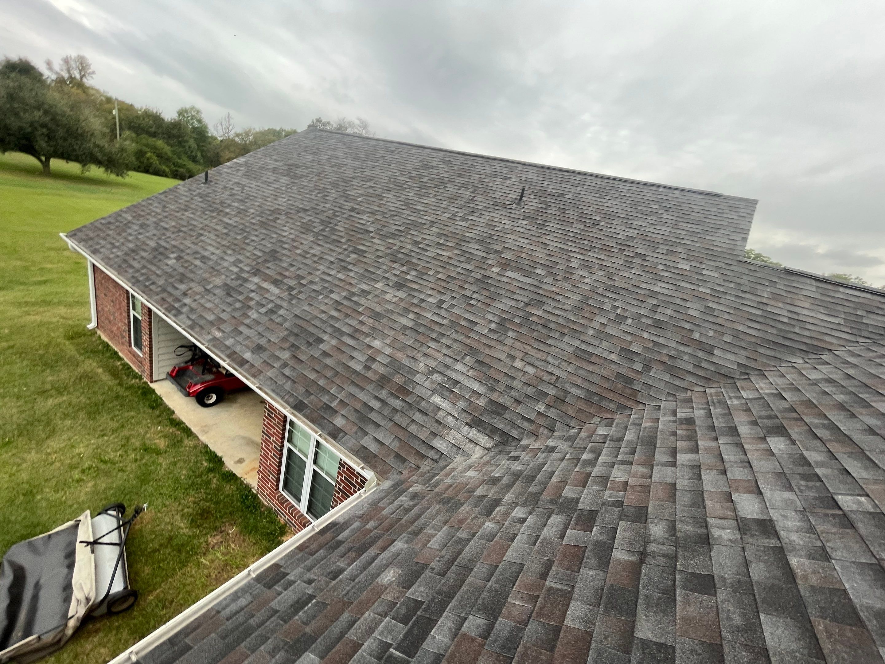Residential Roofing Repair using Malarkey Vista: Black Oak by Hostetler Roofing