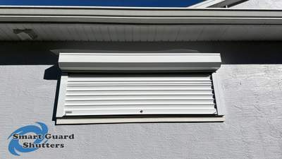 Rolling Shutters in White