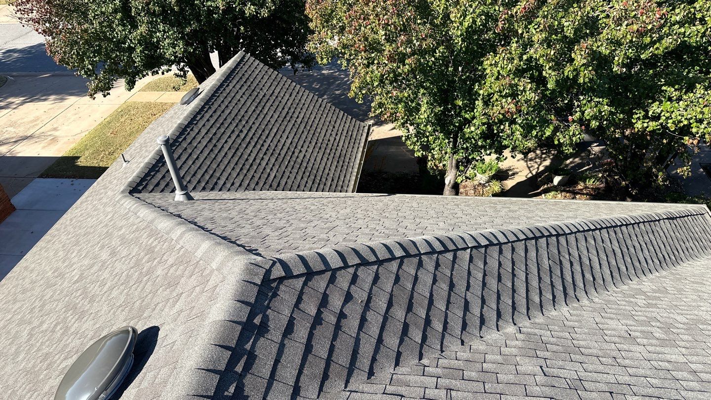 roof and vent replacement in Edmond by McCann's Roofing and Construction