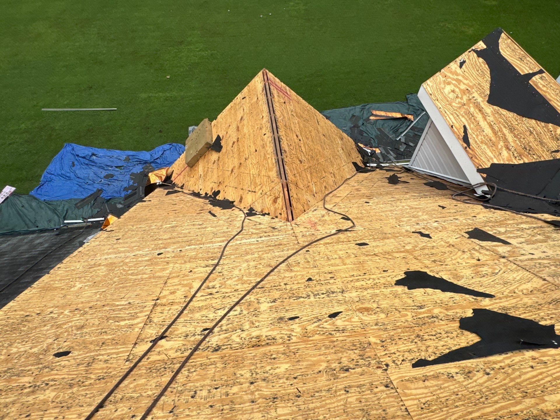 Architectural Shingle Roof Replacement for Multi-Gabled Home in Mathews by Cade Construction