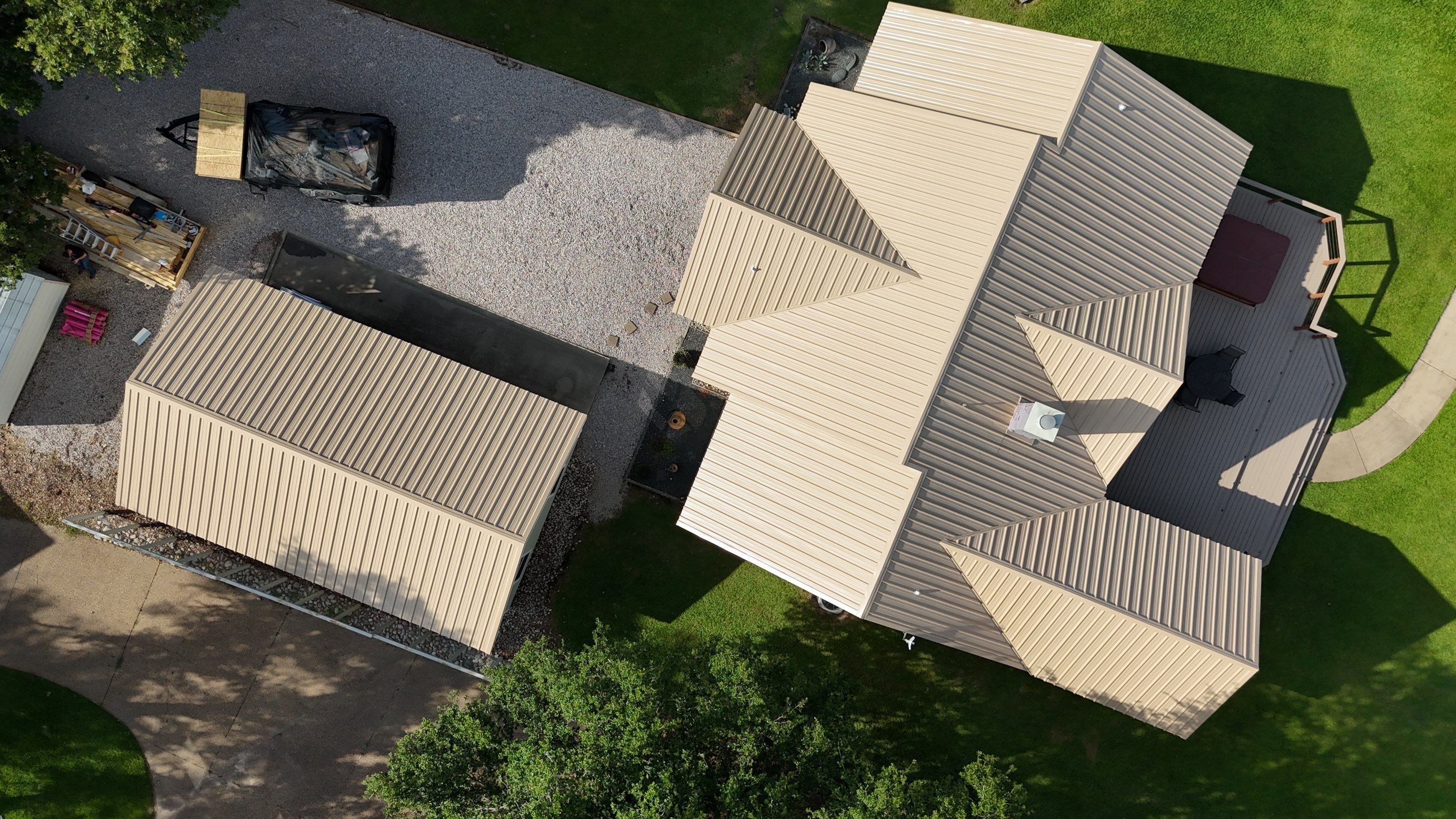 Groesbeck, Tx - Metal Roof, Gutters, & Wood Repiars by Wells Legacy Roofing