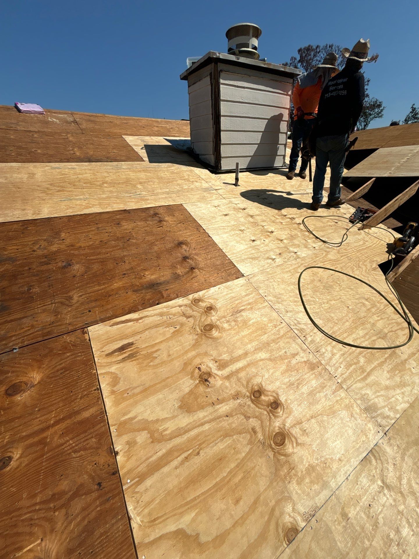 Residential Roofing Repair using Owen's Corning Duration (Lifetime) Shingles by Roof Repair Company