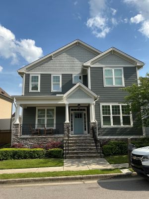 Siding replacement and exterior painting